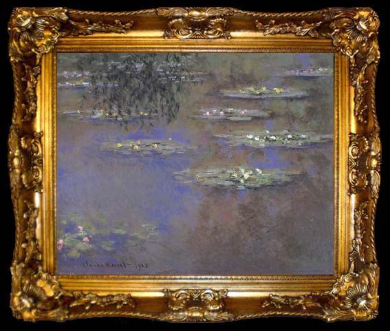framed  Claude Monet Water Lilies, ta009-2
